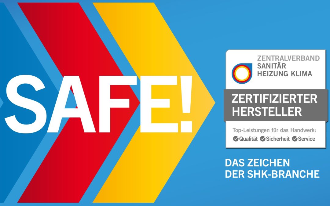 SAFE! Das ZVSHK-Qualitätszeichen live auf der IFH/Intherm