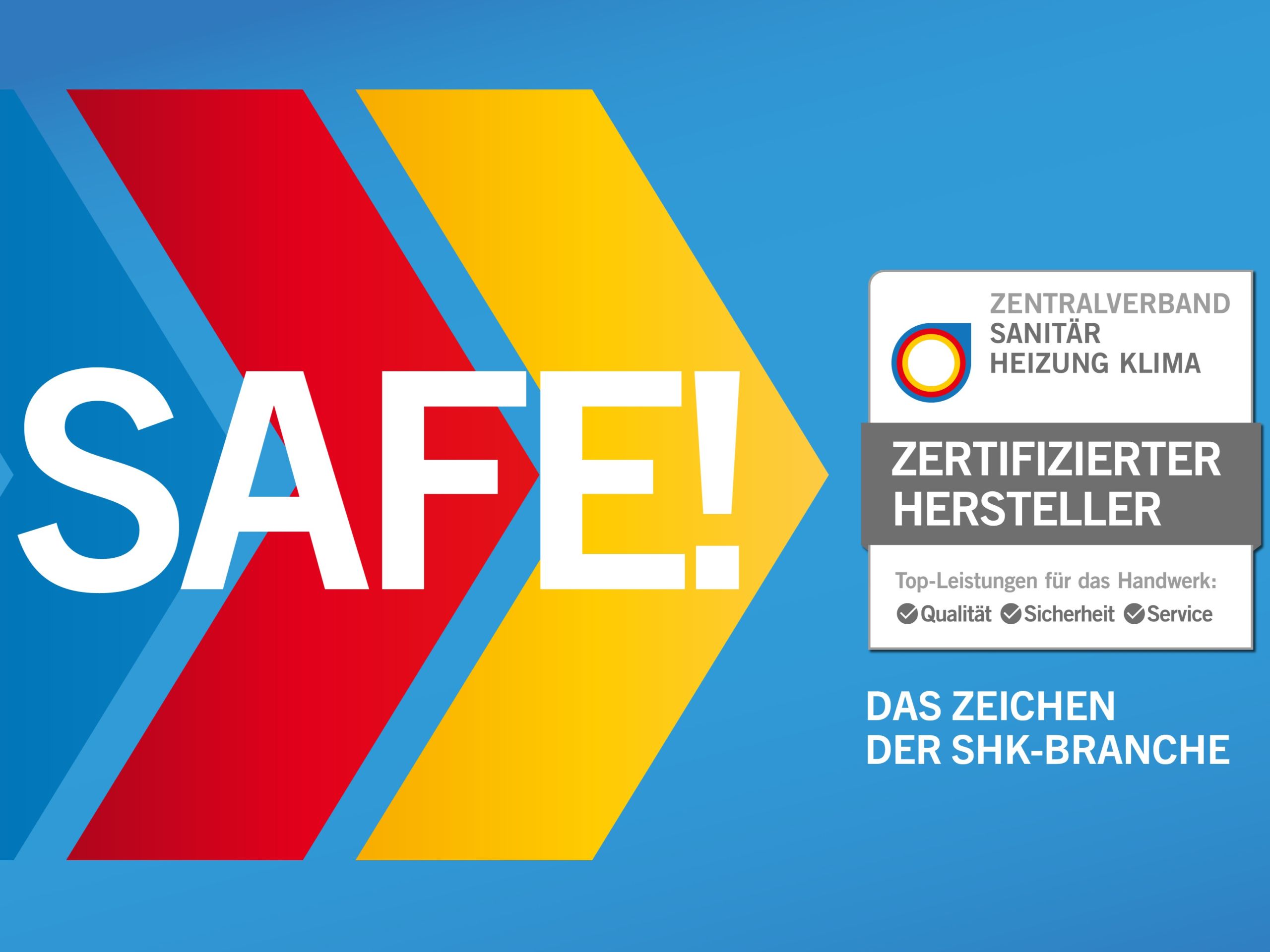 SAFE! Das ZVSHK-Qualitätszeichen live auf der IFH/Intherm